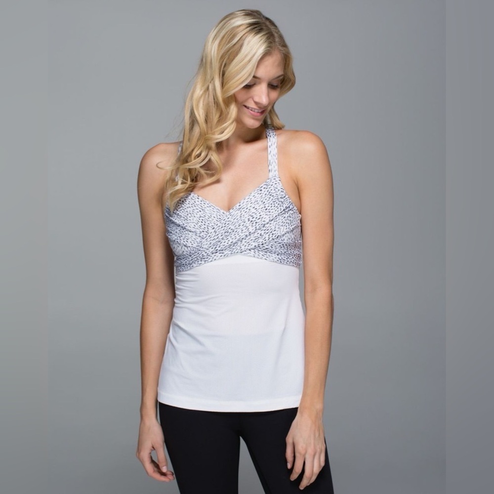 LULULEMON Wrap It Up‎ Tank in Dottie Dash Size 8